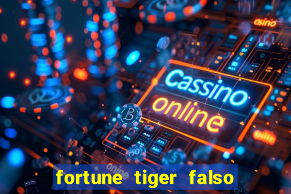 fortune tiger falso para brincar